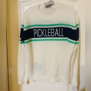 Alashan Women's Crew Neck Pickleball Sweater